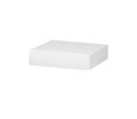 Small Lid - 6"x 6"x 1.5", White