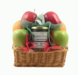 Fruit filled basket