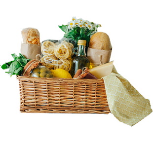 Source wholesale empty gift baskets with Clear Gift Bags decoration Gift  basket on m.