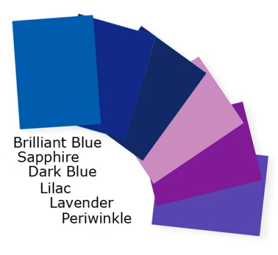 Sapphire Blue Color Tissue Paper, 20x30, 24 Soft Fold Sheets